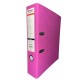 Biblioraft A4, Plastifiat Pp/paper, Margine Metalica, 75 Mm, Optima Classic - Rose