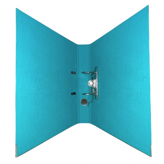 Biblioraft A4, Plastifiat Pp/pp, Margine Metalica, 50 Mm, Optima Premium - Turcoaz