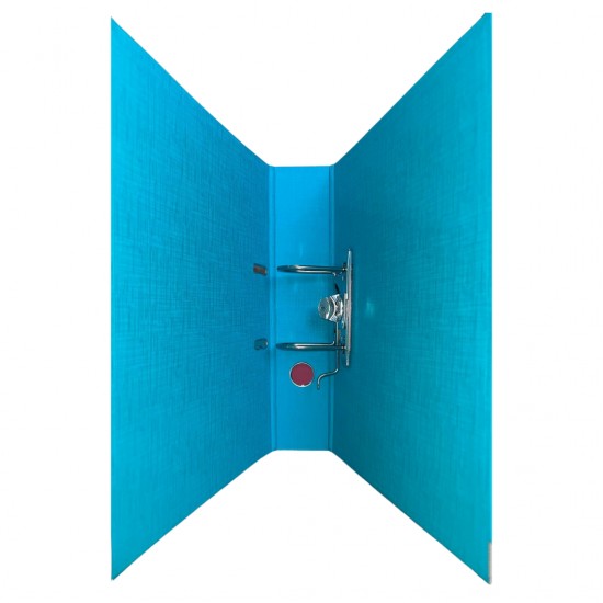 Biblioraft A4, Plastifiat Pp/pp, Margine Metalica, 75 Mm, Optima Premium - Turcoaz