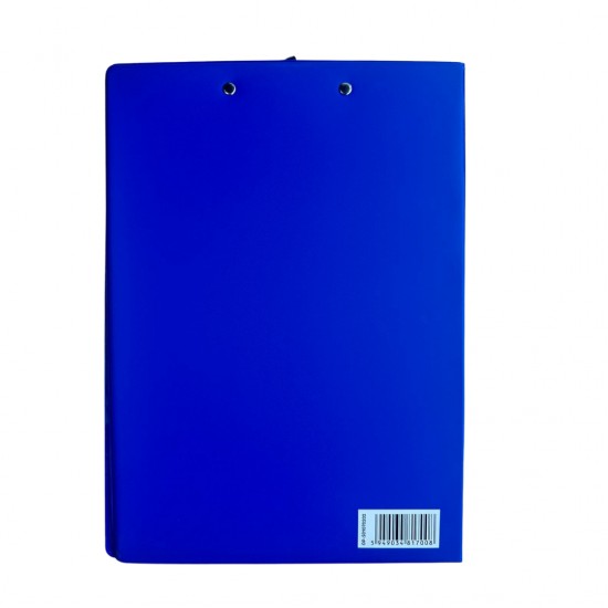 Clipboard Dublu A4, Plastifiat Pp, Optima - Albastru