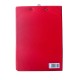 Clipboard Dublu A4, Plastifiat Pp, Optima - Rosu
