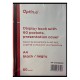 Dosar De Prezentare Personalizabil, A4, Cu 60 Folii, Coperta Rigida, Optima - Negru