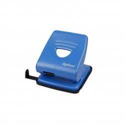 Perforator Metalic, 30 Coli, Optima Premium Mp30 - Albastru