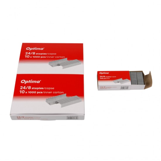 Capse 24/8, 1000buc/cutie, Optima