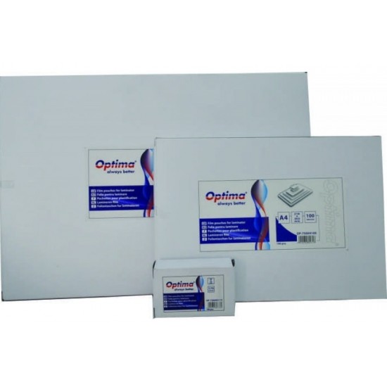 Folie Pentru Laminare, A6 (111 X 154 Mm), 100 Microni 100buc/top Optima