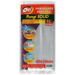 Pungi Congelator din Polietilena 5L, Dimensiune 30x40 cm, 100 Buc/Set, Pungi LDPE pentru Alimente, Pungi Alimentare pentru Congelator, Pungi pentru Congelarea Alimentelor, Pungi din Plastic pentru Alimente, Pungi pentru Pastrarea Alimentelor la Rece