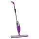 Mop Plat Spray OTI cu 2 Fete, Lungime 120 cm, Microfibra, Culoare Mov/Gri, Mopuri Plate, Mopuri cu Coada Metalica, Mop Spray, Mop Tip Spray, Mop cu Spray, Mopuri Curatenie, Mopuri Menaj