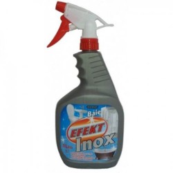 Spray Solutie Suprafete Inox Efekt, Fara Parfum, Cantitate 1 L, Solutie Curatat Universala cu Pulverizator, Degresant Spray pentru Inox, Solutie Spalat Suprafete din Inox, Solutii si Produse de Curatenie Inox