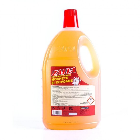 Detergent Manual pentru Covoare ZAFFA, Cantitate 5 L, Detergent Covoare, Detergent Covoare si Carpete, Detergent Manual pentru Covoare, Solutii Curatare pentru Covoare, Solutie  pentru Mochete