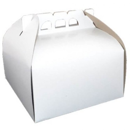 Cutii Tort OTI, 33x33x25 cm, 25 Buc/Bax, Carton Duplex, Culoare Alba, Cutie pentru Tort, Cutie din Carton Tort, Cutii din Carton Torturi, Cutie Torturi, Cutie din Carton Torturi, Cutii Albe Tort, Cutie Alba Tort, Ambalaje Cofetarie