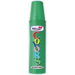 Pahare Plastic OTI Dopla, 50 Buc/Set, 200 ml, Culoare Verde, Pahare din Plastic de Unica Folosinta, Pahare Verzi de Unica Folosinta, Set Pahare de Unica Folosinta, Vesela de Unica Folosinta, Pahare de Plastic la Set, Pahare Plastic Catering