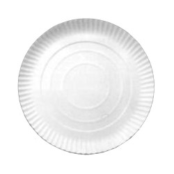 Tavite Carton OTI, Diametru 26 cm, 100 Buc/Set, Culoare Alba, Tavite de Carton pentru Tort, Tavite de Prajituri, Tavite Carton Torturi, Tavite Unica Folosinta Cofetarie, Tavite Albe Carton