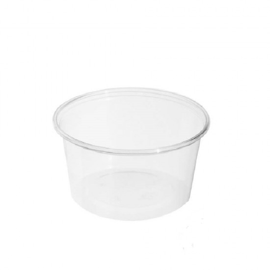 Set 100 Sosiere Plastic fara Capac, 50 ml, Diametru 25 mm, Transparent, Sosiere de Unica Folosinta, Sosiere fara Capac din Plastic, Sosiere din Plastic, Sosiere Catering, Sosiera fara Capac, Sosiere din Plastic Unica Folosinta