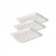 Tavite OTI T11, 23x24.5 cm, 100 Buc/Set, Carton Alb Duplex 300 g/mÂ², Tavite Unica Folosinta, Tavite de Carton, Tavite din Carton, Tavite de Carton Patiserii, Tavite Catering, Tavite Prajituri, Suporturi Carton pentru Parjituri, Platouri Cofetarie