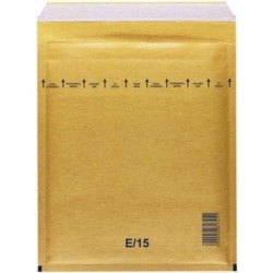 Plic Antisoc E15, Dimensiune Ext. 240x275 mm, Int. 220x265 mm, Hartie Kraft Maro 80 gr, Lipire Autoadeziva