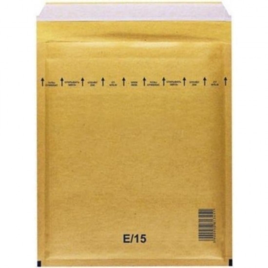 Plic Antisoc E15, Dimensiune Ext. 240x275 mm, Int. 220x265 mm, Hartie Kraft Maro 80 gr, Lipire Autoadeziva