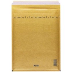 Plic Antisoc H18, Dimensiune Ext. 290x370 mm, Int. 270x360 mm, Hartie Kraft Maro 80 gr, Lipire Autoadeziva