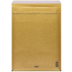 Plic Antisoc K20, Dimensiune Ext. 350x470 mm, Int. 300x445 mm, Hartie Kraft Maro 80 gr, Lipire Autoadeziva