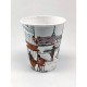 Pahare din Carton 8 Oz Model City Life (250 ml), 100 Buc/Bax, Pahare Bauturi Calde, Pahare Bauturi Reci, Pahare de Cafea, Pahare pentru Cafea, Pahare din Carton, Pahare City Life, Pahare Model City Life, Pahare Bauturi Calde