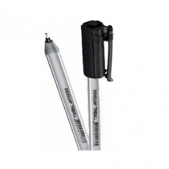 Pix Pensan Triball, Varf 1 Mm, Scriere Rosu, Corp Plastic Cu Capac