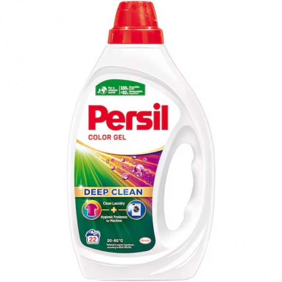 Detergent De Rufe Lichid Persil Deep Clean Color, 22 Spalari, 0,990l