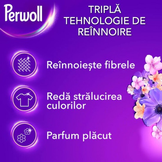 Detergent Lichid Perwoll Renew Dark Bloom, 20 Spalari, Cantitate 1000 Ml