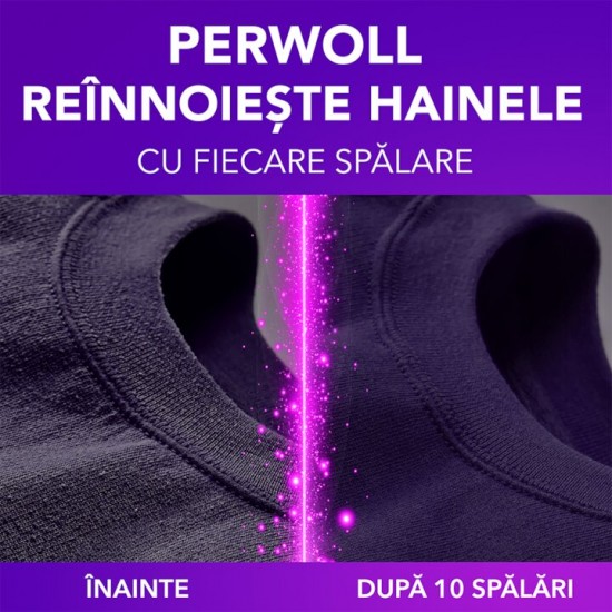 Detergenti Lichid Perwoll Dark Bloom, 80 Spalari, Cantitate 4l