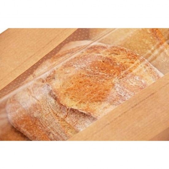 Pungi din Hartie cu Fereastra BOPP, 15x7x30 cm, 1000 Buc/Bax, Pungi pentru Patiserii, Pungi pentru Brutarii, Pungi Patiserii, Pungi Hartie Brutarii, Ambalaje din Hartie, Punga cu Fereastra din Hartie, Punga pentru Panificatie, Punga pentru Paine