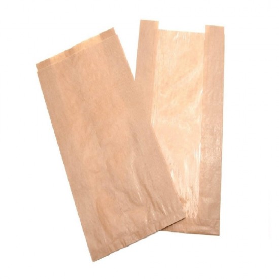 1000 Pungi Hartie cu Fereastra BOPP, 20x8x39 cm, pentru Patiserii si Brutarii, Pungi cu Fereastra, Pungi de Hartie cu Fereastra BOPP, Pungi Hartie Natur pentru Patiserii si Brutarii, Pungi Hartie Kraft cu Fereastra, Pungi Natur Patiserii si Brutarii