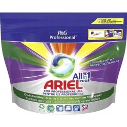 Detergent Capsule Ariel Professional 3in1 Pods Color, 2x 60, 120 Spalari