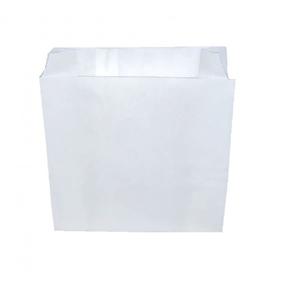 Pungi din Hartie Rezistente la Grasimi, Alba Cartofi, 1000 Buc/Bax, Dimensiune 15x6x16 cm, Cornete si Coltare