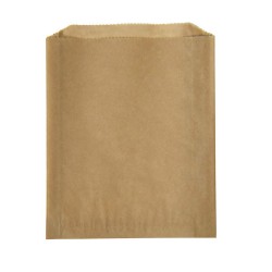 Pungi din Hartie Catering, Dimensiune 24X11X32 cm, Hartie Kraft Natur 70 g/m², 500 Buc/Bax - Pungi Maro din Hartie Kraft Natur