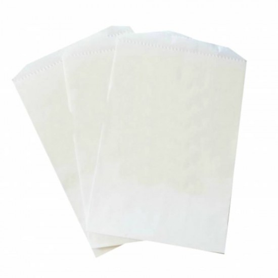 Pungi Hartie Alba pentru Farmacie, Dimensiune 13x19 cm, 2000 Buc/Bax, pentru Medicamente