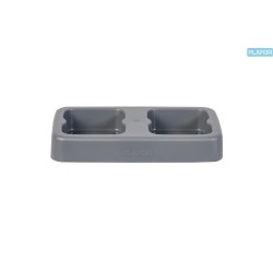 Suport Plastic Pentru 2 Cosuri Reciclare Selectiva (2 X 75l), 79 X 39 X H8.5cm, Plafor Fit
