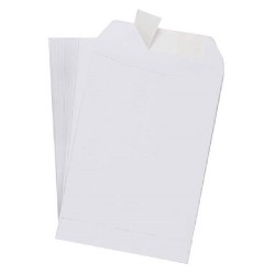 Plicuri Albe C4, cu Dimensiunea 229x324 mm, 100 Buc/Bax, Lipire Siliconica