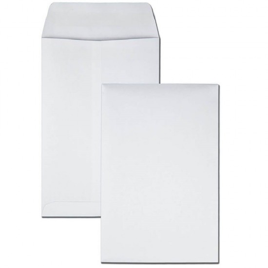 Plicuri Albe C5 cu Dimensiunea 162x229 mm, 500 Buc/Bax, Lipire Siliconica, Deschidere pe Latura Scurta