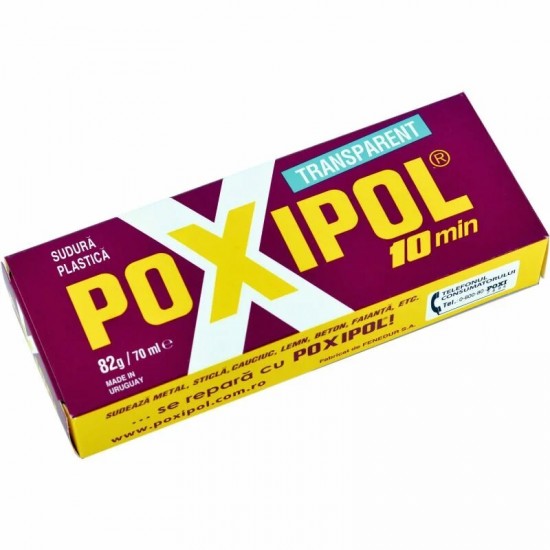 Adeziv Universal Transparent 16g/14ml Poxipol
