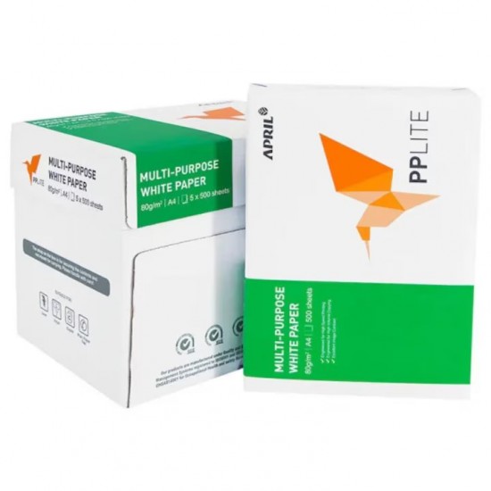 Set 5 Buc Hartie Copiator A4 Lite, 500 Coli/top, 70 G/m²