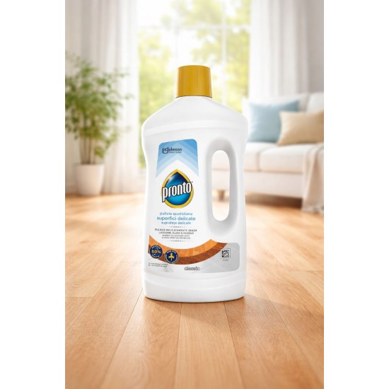 Pronto Solutie Pardoseli Lemn Classic 750ml Pentru Suprafete Delicate