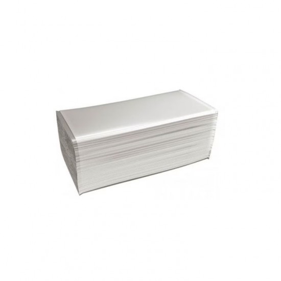 Prosoape Hartie Pliate V Premium, 150 Foi/pachet, 2 Straturi, Dimensiune 25x21 Cm, Albe