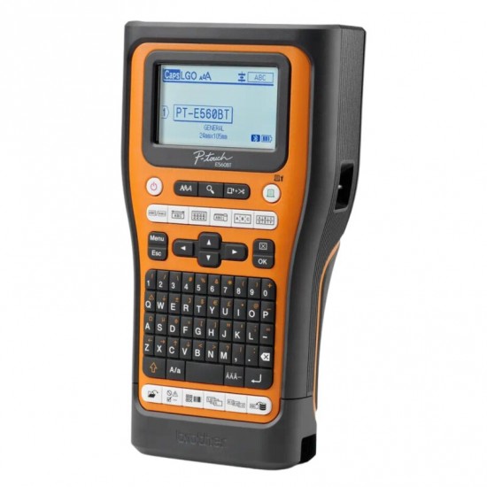 Aparat De Etichetare Brother Pt-e560btsp Pro, 180 Dpi, Usb, Bluetooth, Cutter, Kit