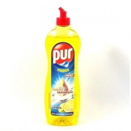 Detergent Lichid Pur Power 5 Lemon Extra, Cantitate750 Ml, Aroma De Lamaie