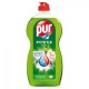 Detergent Lichid Pur Apple, Cantitate 1200 Ml, Aroma De Mere Verzi