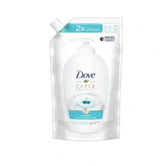 Pachet Promo: Rezerva Sapun Lichid Dove Original, Cantitate 500 Ml + Rezerva Sapun Lichid Dove Nourishing Silk 500 Ml + Rezerva Sapun Lichid Dove Go Fresh 500ml + Rezerva Sapun Lichid Dove Care And Protect 500ml