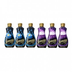 Pachet Promo: 3x Balsam Rufe Semana Perfumes Of Nights Dreamy 1.65l + 3x Balsam Rufe Semana Perfumes Of Nights Azure Sparkle 1.65l