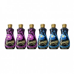 Pachet Promo: 3x Balsam Rufe Semana Perfumes Of Nights Purple Radiance 1.65l + 3x Balsam Rufe Semana Perfumes Of Nights Azure Sparkle 1.65l