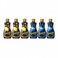 Pachet Promo: 3x Balsam Rufe Semana Perfumes Of Nights Gold Fever 1.65l + 3x Balsam Rufe Semana Perfumes Of Nights Azure Sparkle 1.65l