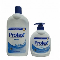 Pachet Promo: Săpun Lichid Protex Fresh 300ml +săpun Lichid Protex Fresh Rezervă 700ml