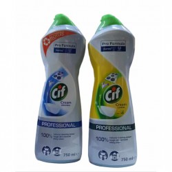 Pachet Promo: Cif Professional Original 750 Ml + Cif Professional Lemon 750 Ml