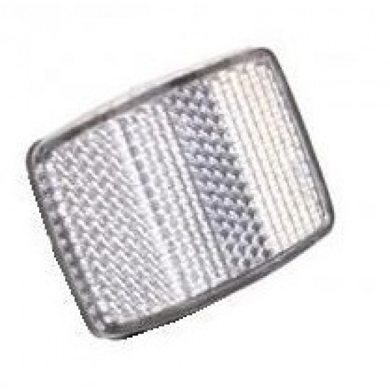 Catadioptru Alb - Prindere 1 Surub